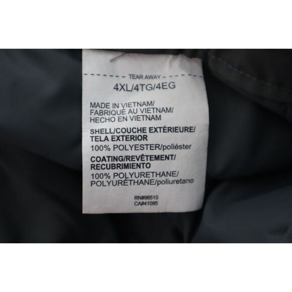 Under Armour 1369255-012 Men's Sz 4XL Gray UA Stormproof Lined Rain Pants - Picture 14 of 16